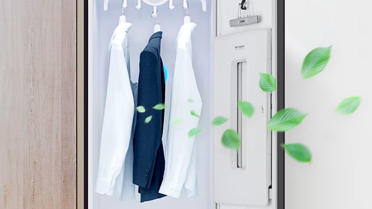 Công nghệ giặt True Steam kháng khuẩn, khử mùi hiệu quả