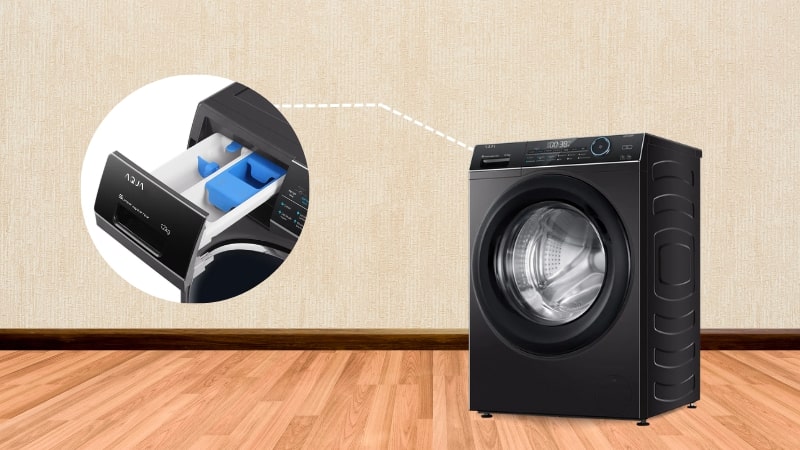 Kiểm soát lượng bột giặt để tránh máy dừng hoạt động