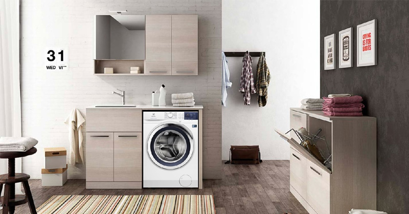 Máy giặt Electrolux 8kg đáp ứng nhu cầu giặt giũ cho gia đình 3 - 5 người