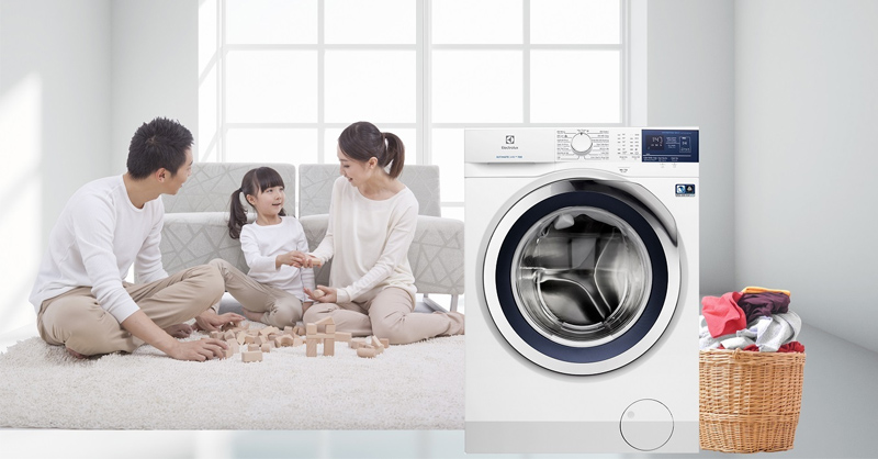 Máy giặt Electrolux là điểm nhấn hoàn hảo cho không gian sống của bạn