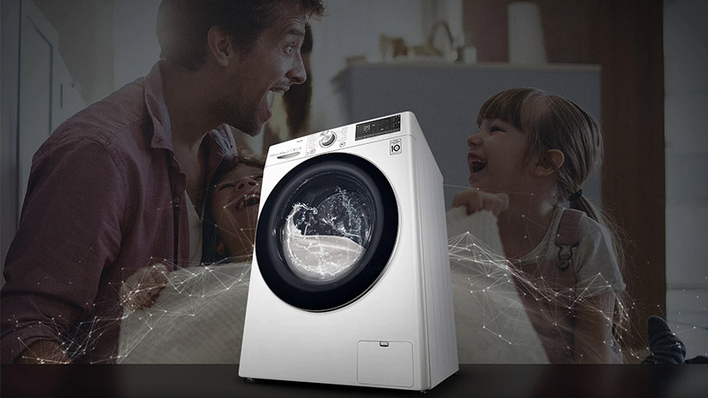 Máy giặt LG tối ưu quá trình giặt