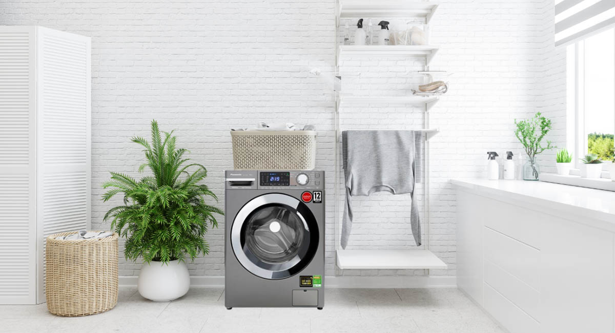 Máy giặt Panasonic trang nhã, tinh tế với gam màu sang trọng