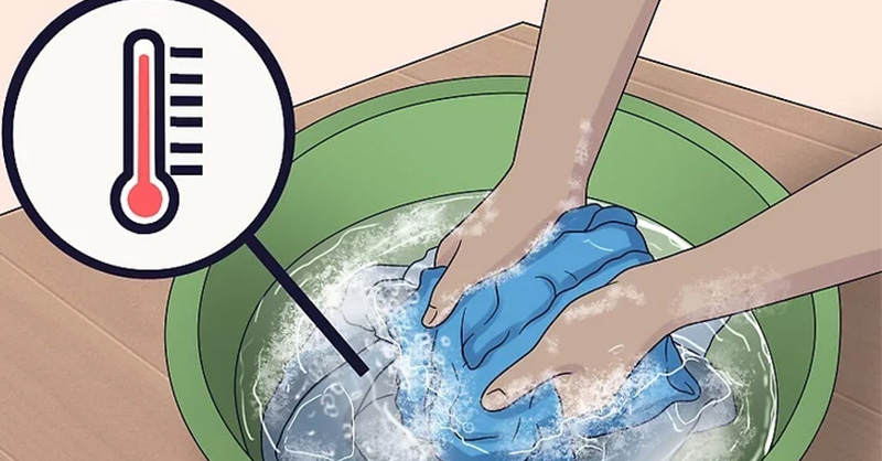 Nếu cẩn thận hơn, hãy giặt bằng tay