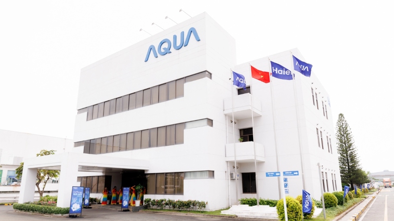 Thương hiệu Aqua đã có chỗ đứng vững chắc trên thị trường Việt