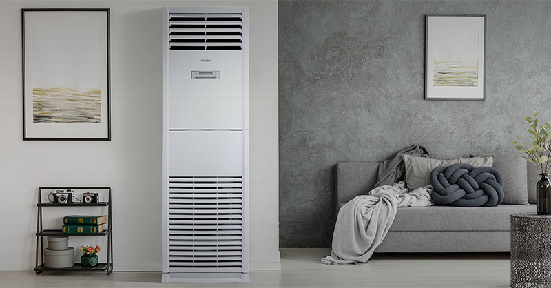 Các dòng máy lạnh tủ đứng có công nghệ Inverter giúp tiết kiệm điện năng một cách đáng kể
