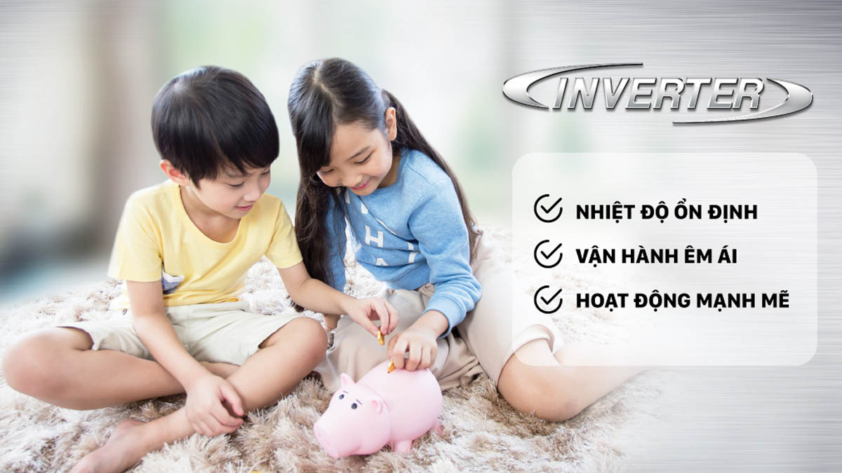 Công nghệ Inverter giúp tiết kiệm điện năng 