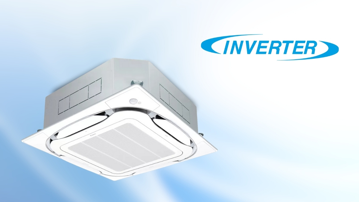 Công nghệ Inverter giúp thiết bị tiết kiệm đáng kể lượng điện tiêu thụ