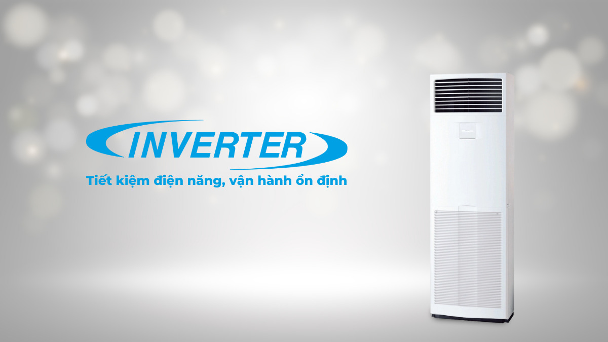 Công nghệ Inverter giúp máy lạnh vận hành êm ái, tiết kiệm điện năng