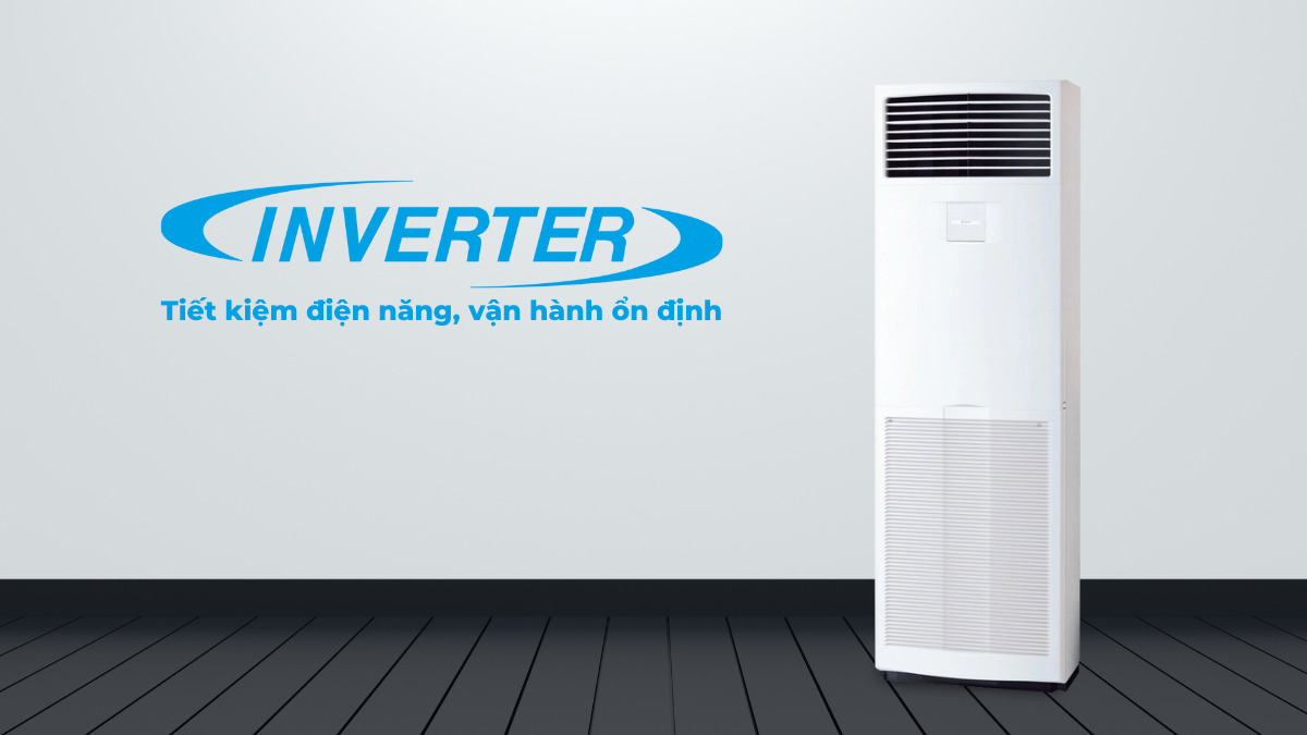 Công nghệ Inverter giúp thiết bị tối ưu tốt lượng điện tiêu thụ