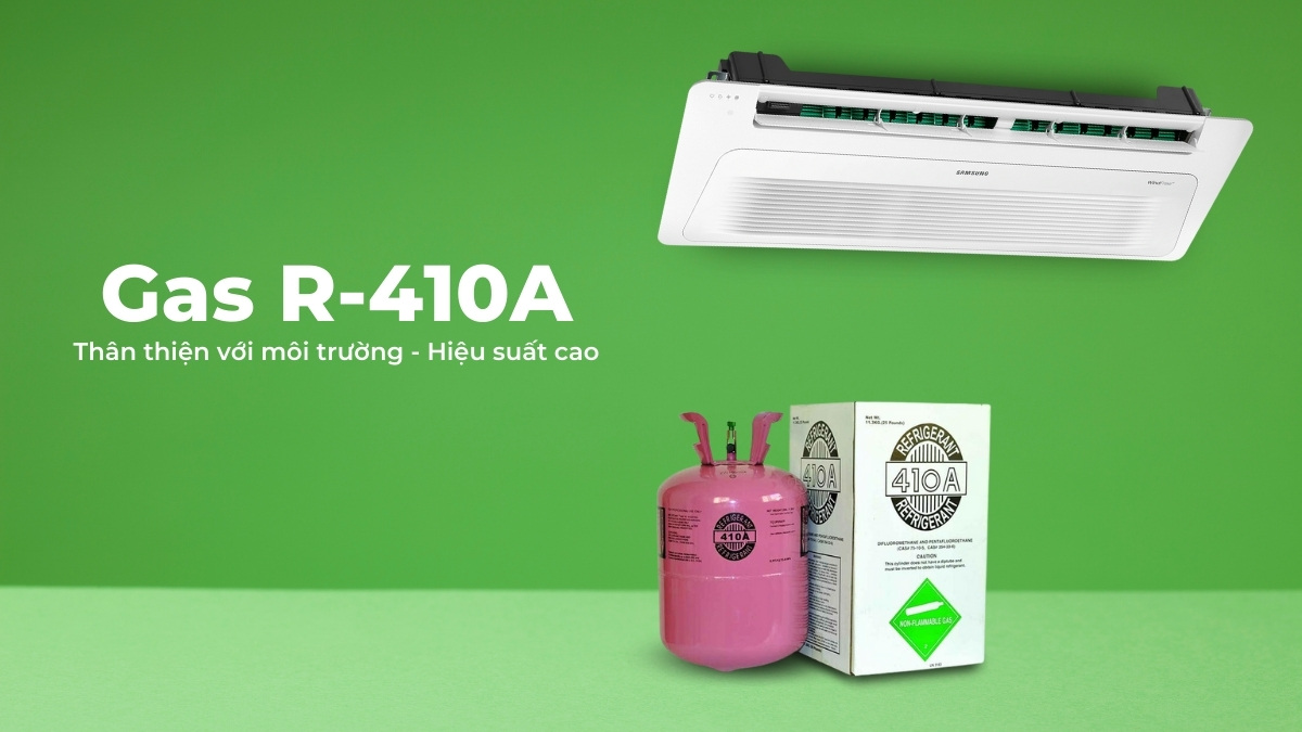 Gas R-410A thân thiện với môi trường