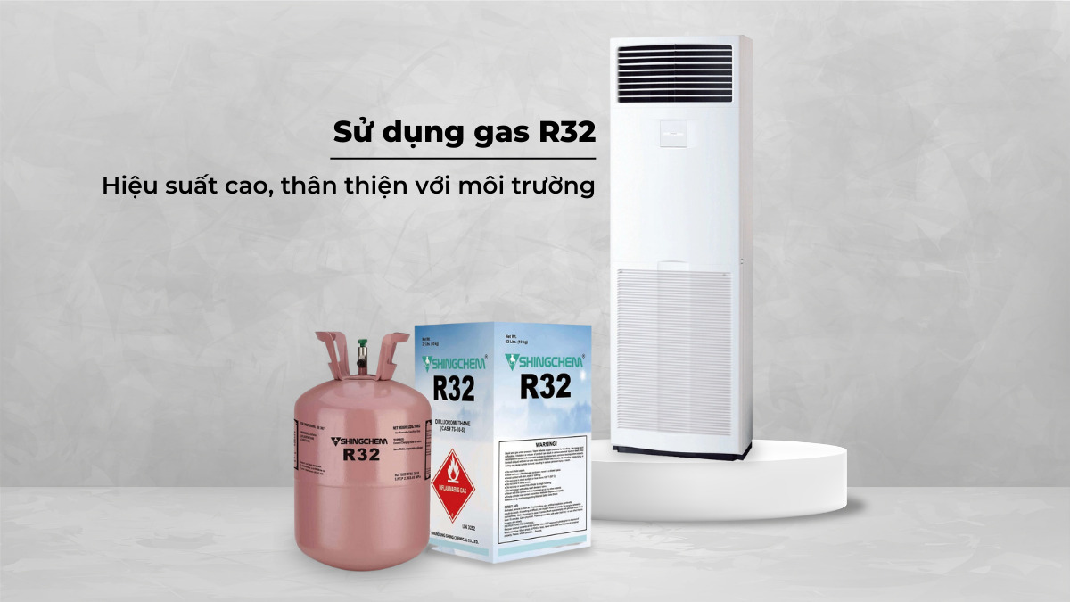 Gas R32 giúp thiết bị năng cao hiệu quả làm lạnh