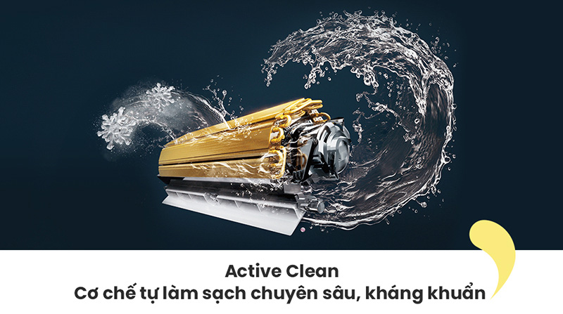 Active Clean - Cơ chế tự làm sạch chuyên sâu, kháng khuẩn