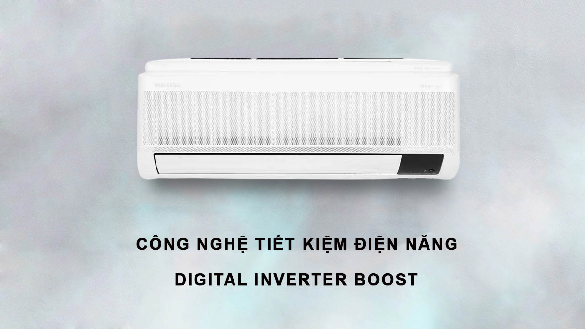 AR10BYAAAWKNSV sở hữu công nghệ tiết kiệm điện Digital Inverter Boost