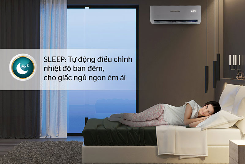 Chế độ ngủ cho bạn giấc ngủ ngon và sâu.