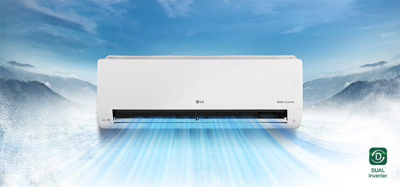 Công nghệ Dual Cool Inverter trên máy lạnh LG 1.5 HP