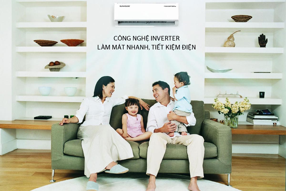 Công nghệ Inverter - Làm lạnh nhanh, tiết kiệm điện