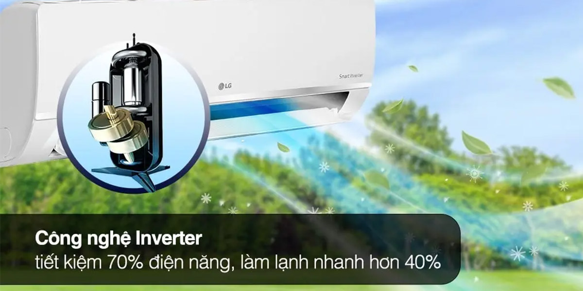 Công nghệ Inverter tiết kiệm điện năng