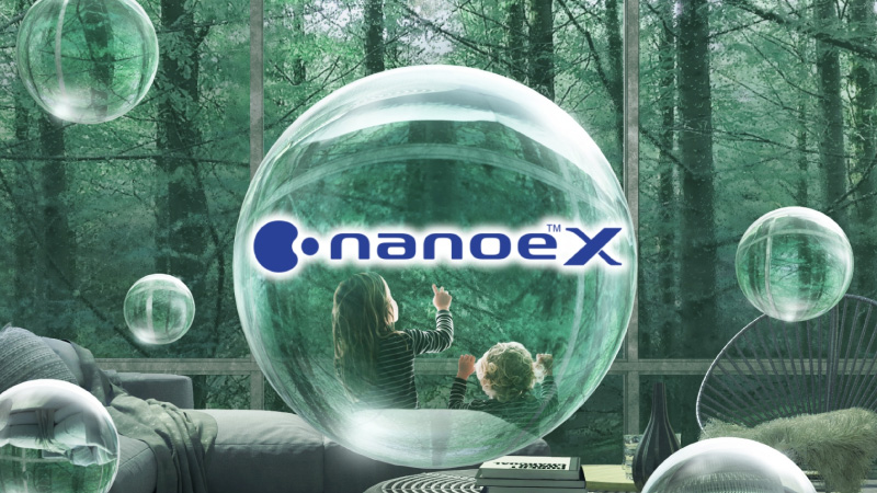 Công nghệ Nanoe-X giúp không gian phòng luôn trong lành, sạch sẽ