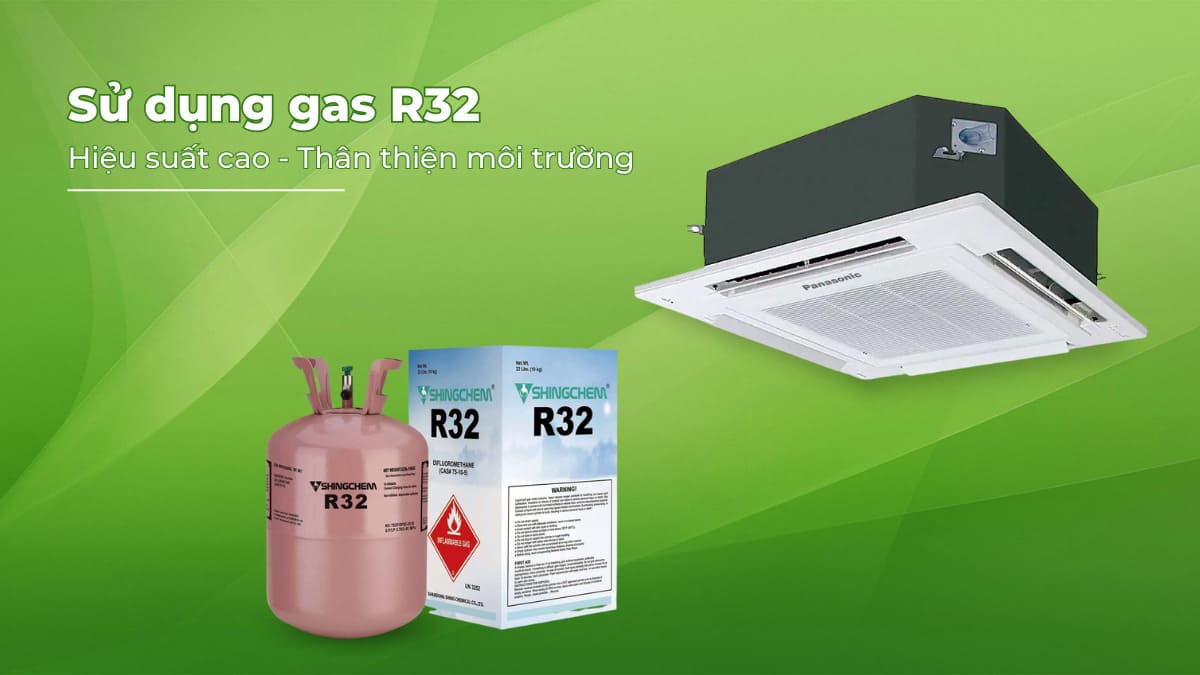 Gas R32 hỗ trợ nâng cao khả năng làm lạnh để tiết kiệm điện năng