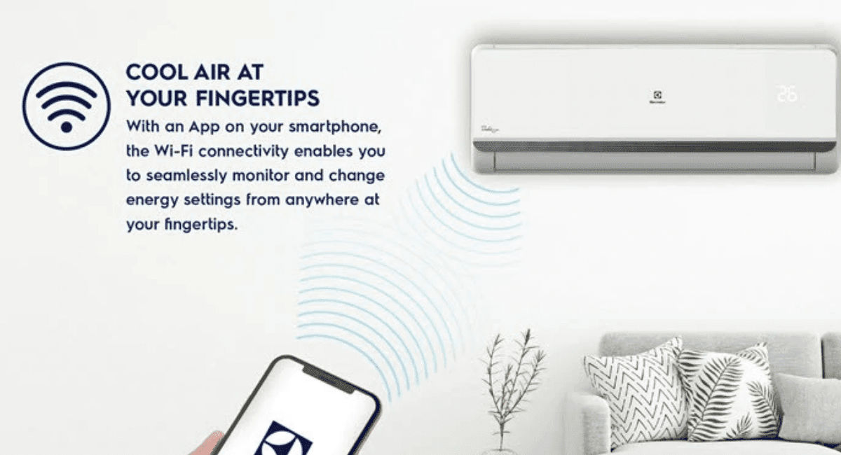 Chức năng kết nối Wifi trên máy lạnh Electrolux Inverter 1 HP