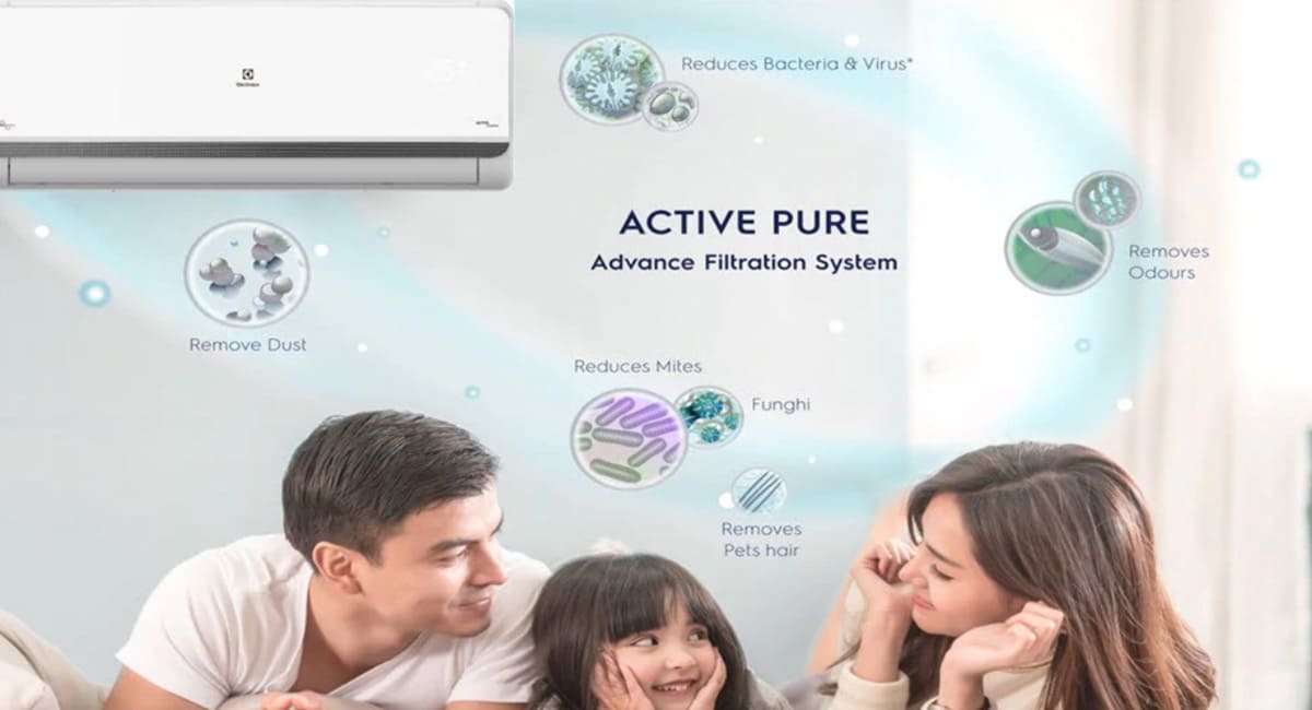 Active Pure có khả năng tiêu diệt đến 99% vi khuẩn và vi rút có hại trong không khí