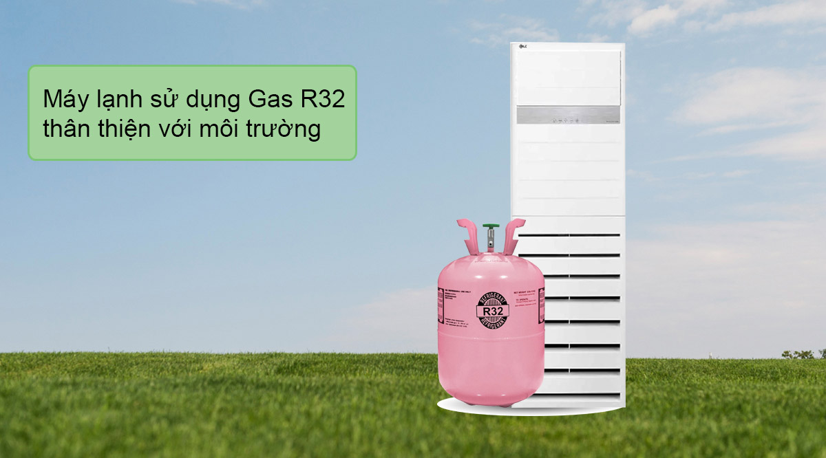 Máy lạnh sử dụng Gas R32 thân thiện với môi trường