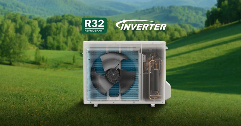 Sử dụng gas làm lạnh R32 thân thiện với môi trường