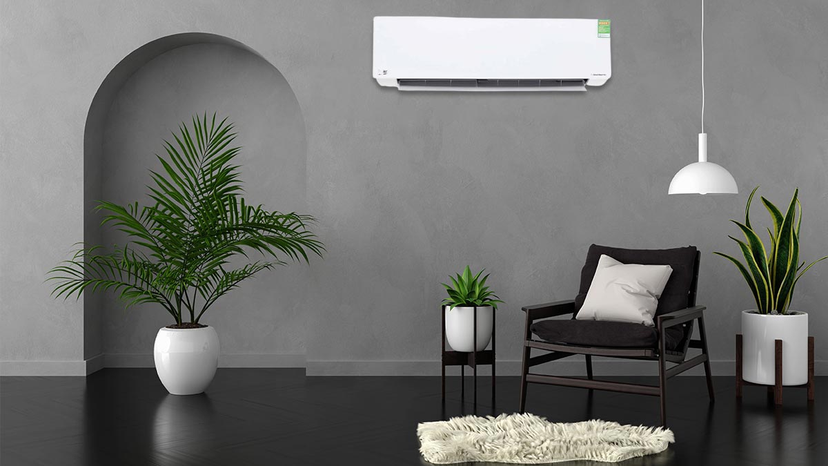 Thiết kế máy lạnh Beko Inverter 1.5 HP RSVC13AV đơn điệu, góp phần tôn lên vẻ đẹp nội thất không gian
