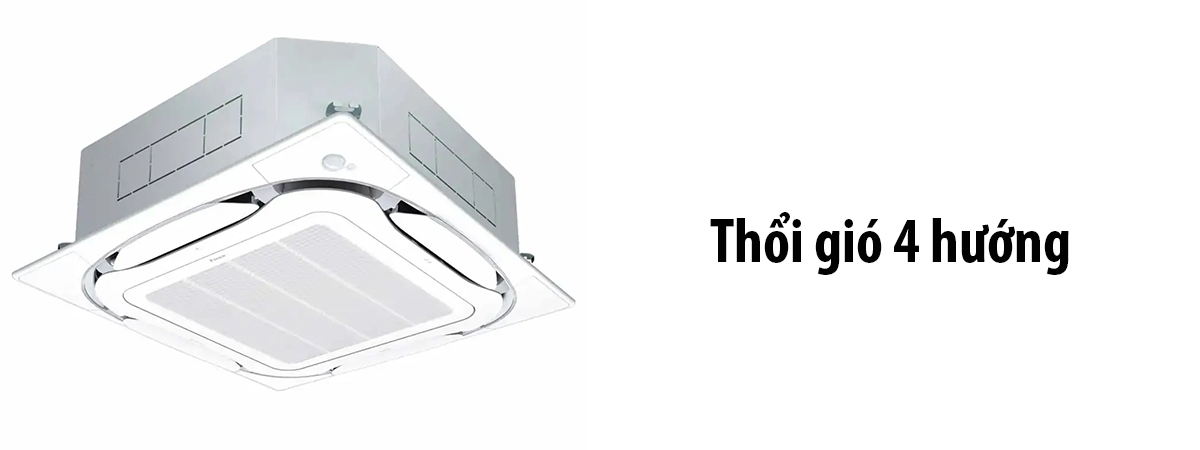 Thổi gió 4 hướng