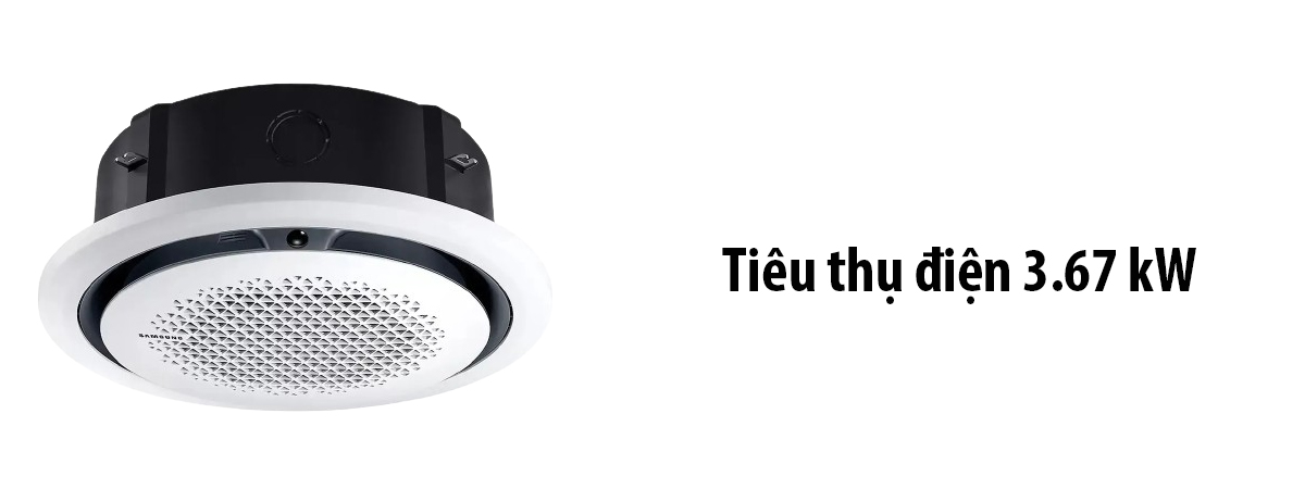 Tiêu thụ điện 3.67 kW