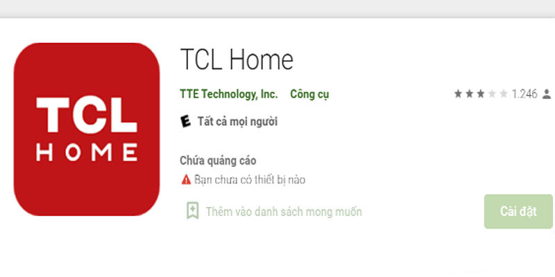 Ứng dụng TCL Home