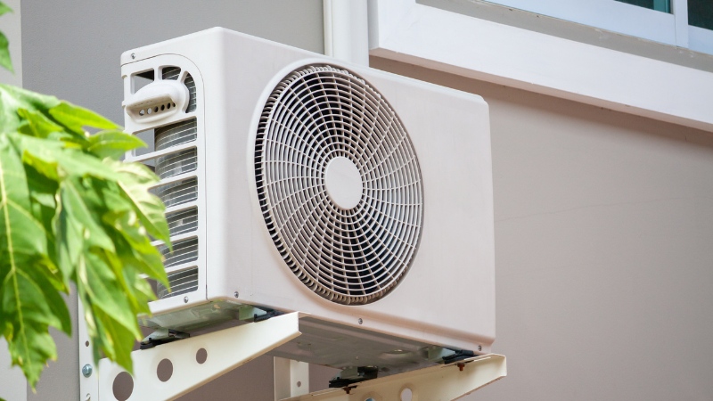 Dàn nóng là bộ phận trao đổi nhiệt với môi trường bên ngoài