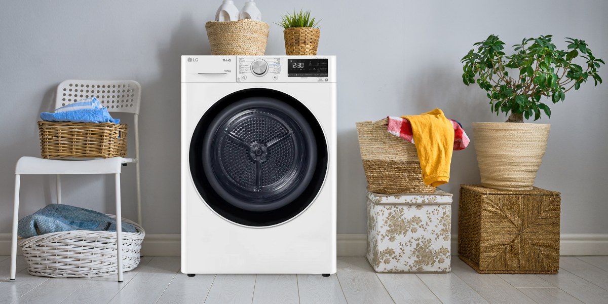 Máy sấy bơm nhiệt LG giúp bảo quản, làm khô đồ dùng hàng ngày một cách hiệu quả