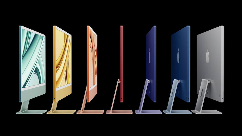 Bảy phiên bản màu trên iMac M3 24 inch