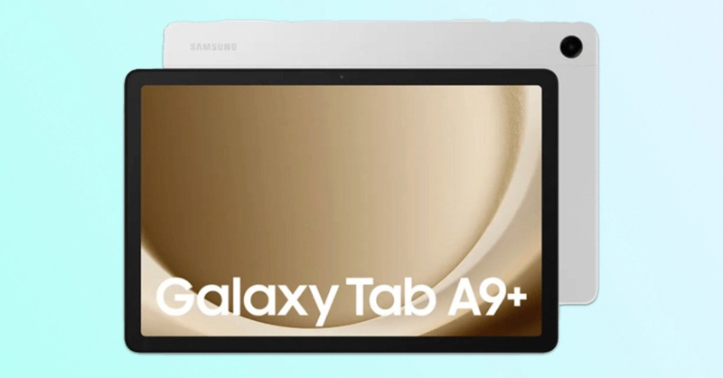 Galaxy Tab A9 Plus có thiết kế vô cùng mỏng nhẹ