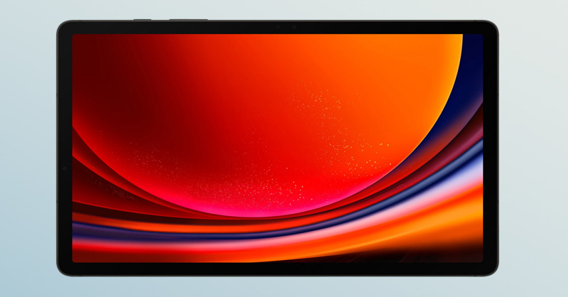 Galaxy Tab S9 sở hữu không gian hiển thị rộng với màn hình 11 inch