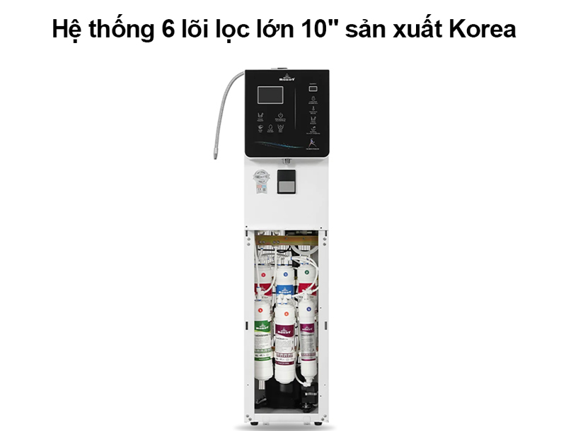 Hệ thống 6 lõi lọc máy lọc nước Robot IonKing 1311C 