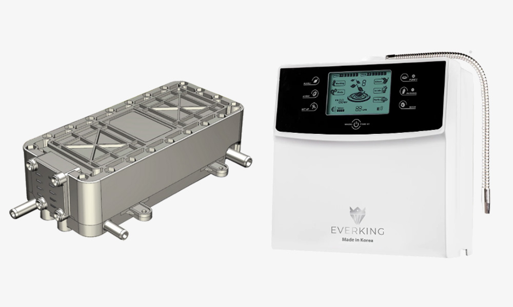 Máy lọc nước Everking Ek-99 tích hơp 9 tấm điện cực phủ bạch kim