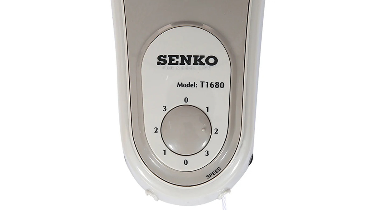 Senko T1680 trang bị 3 tốc độ gió tùy chỉnh