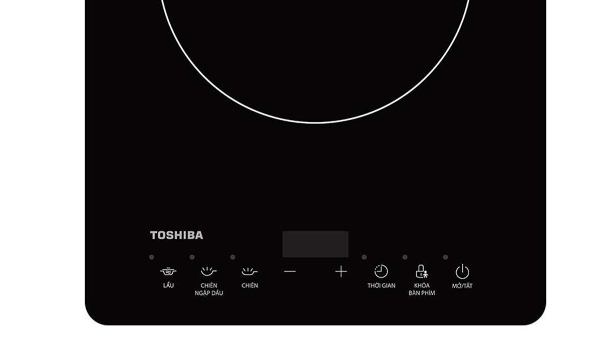 Toshiba IC-20R2SV sử dụng bảng điều khiển cảm ứng thông minh