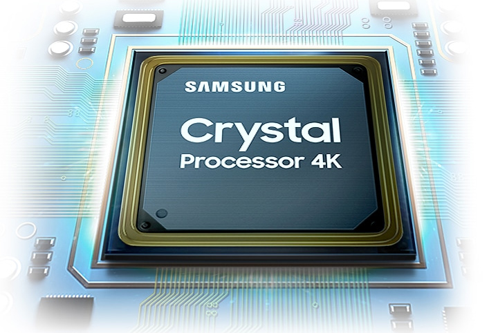 Bộ xử lý Crystal 4K nâng cao hiệu ứng khung hình