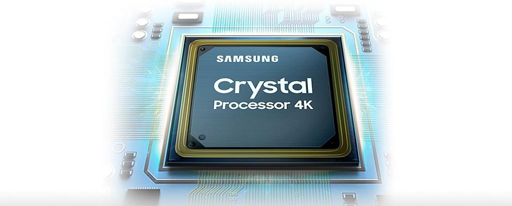 Bộ xử lý Crystal 4K nâng cấp chất lượng giải trí