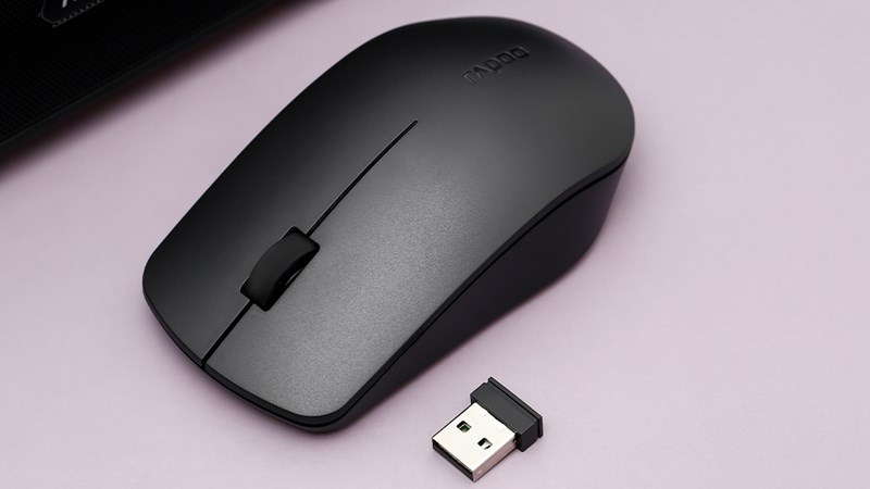 Chuột không dây và đầu USB rời