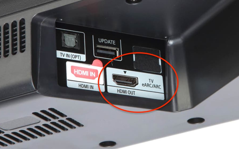 Cổng HDMI eARC trên tivi