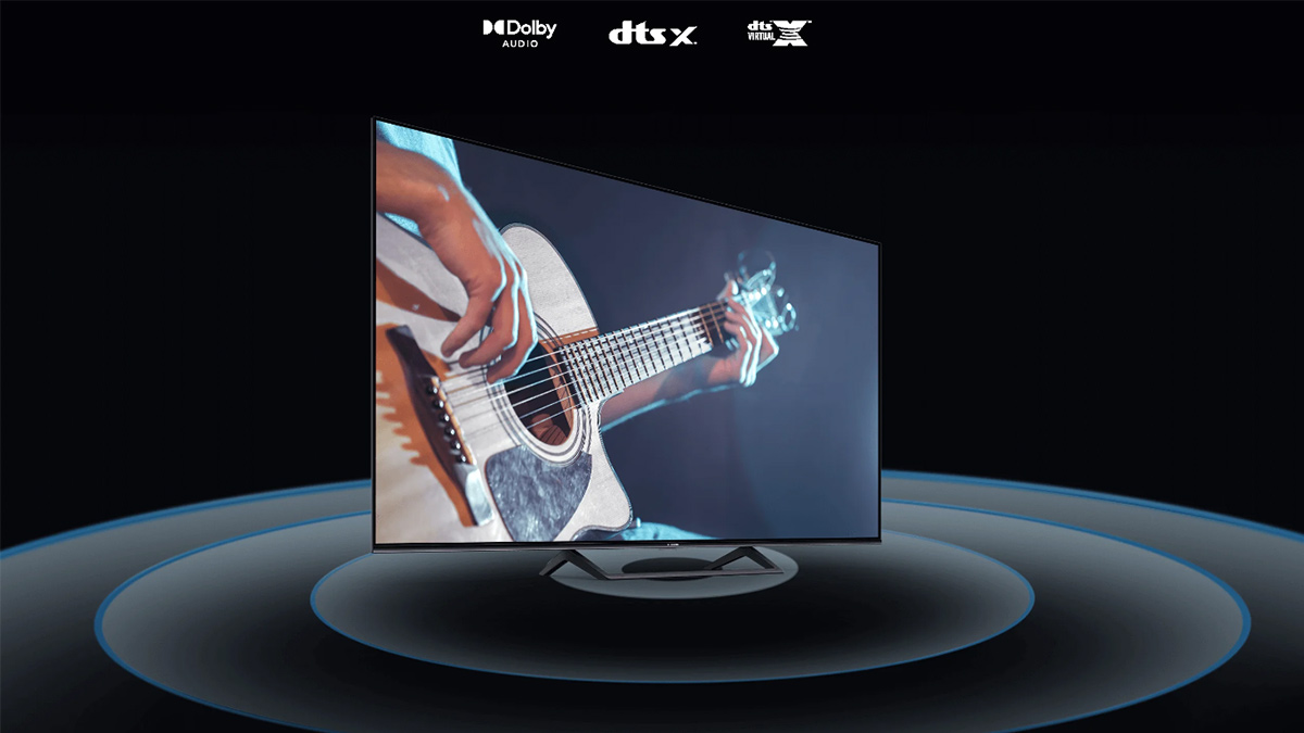 Kiến tạo không gian âm nhạc lôi cuốn với Dolby Audio, DTS-X và DTS Virtual:X