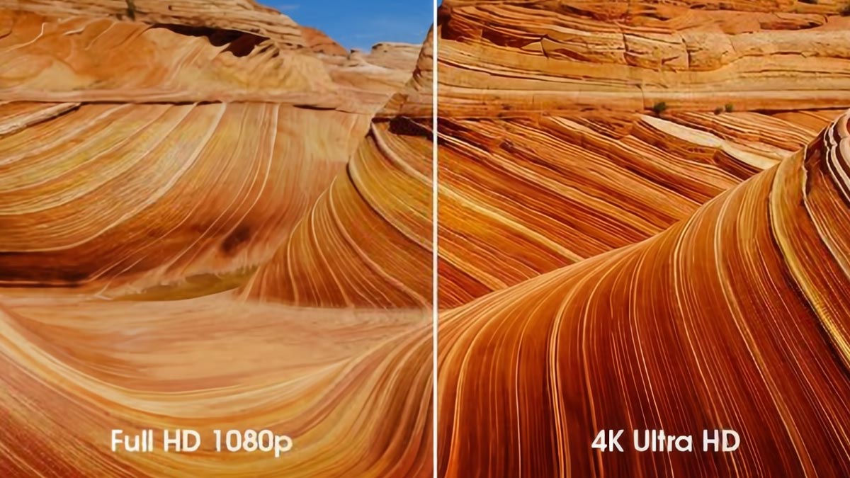 Độ phân giải siêu nét Ultra HD 4k trên tivi Sony KD-49X8500H