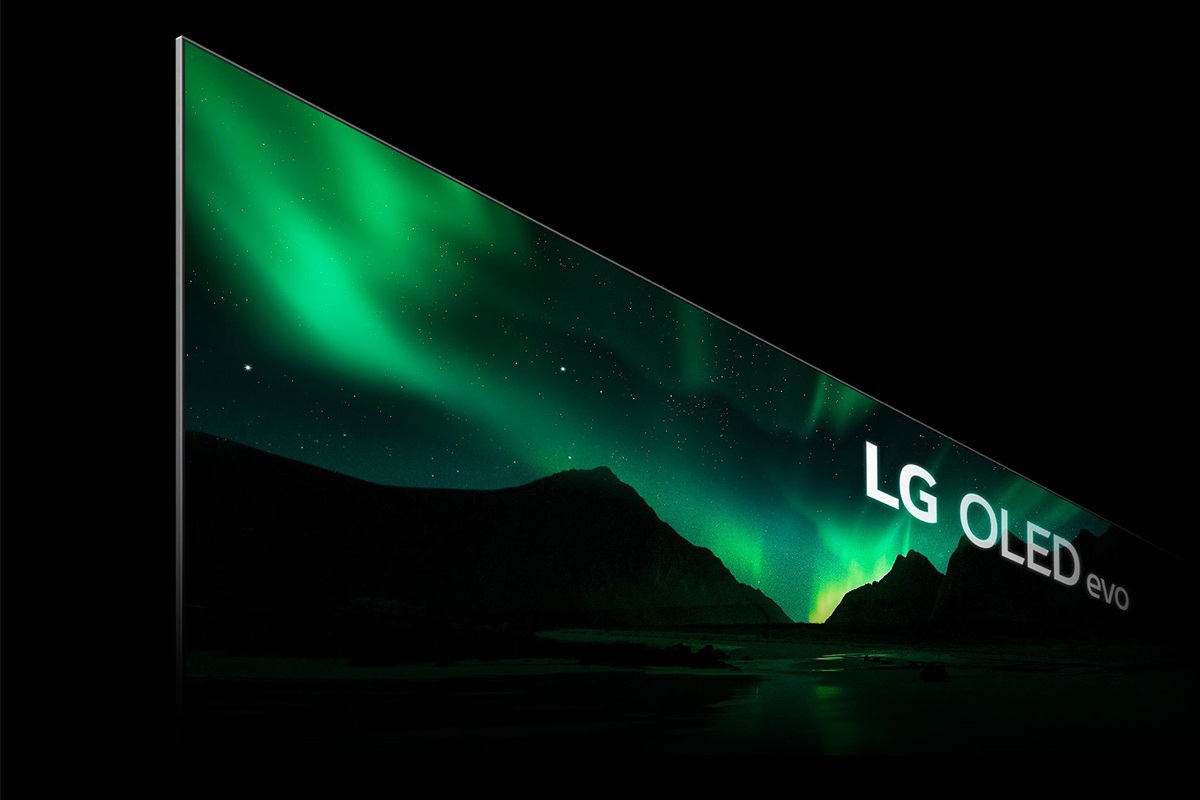 Khung viền cực mảnh của tivi LG OLED 4K 83 Inch 83C2PSA
