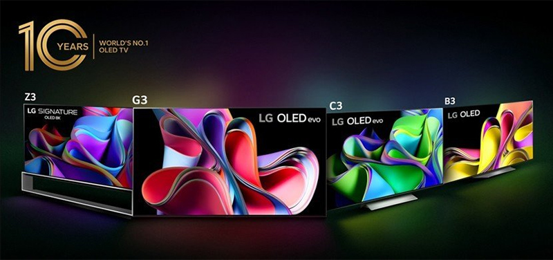 LG ra mắt nhiều dòng tivi OLED mới năm 2023