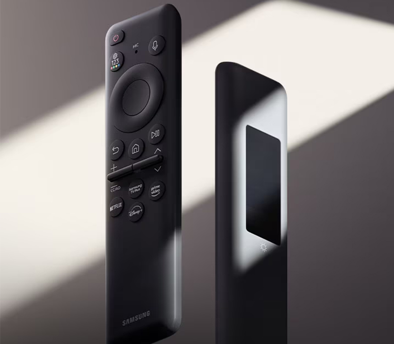 Một số dòng remote của Samsung sử dụng viên pin năng lượng mặt trời