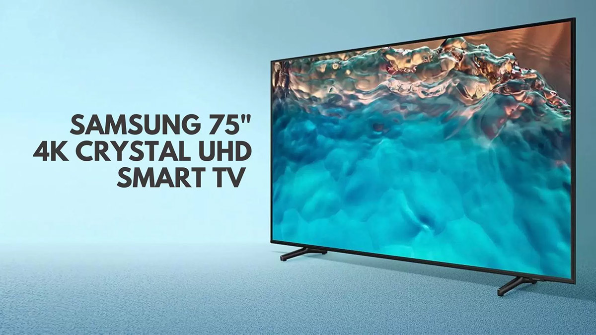 Smart Tivi Samsung 4K 75 Inch UA75BU8000